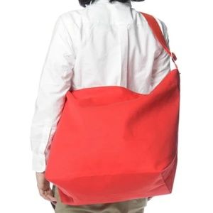 Marimekko Weekender Tote Bag — Red Canvas